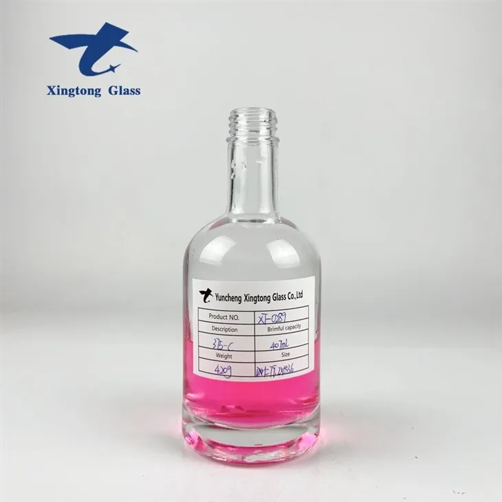 375ml Round Screw Glass Bottles